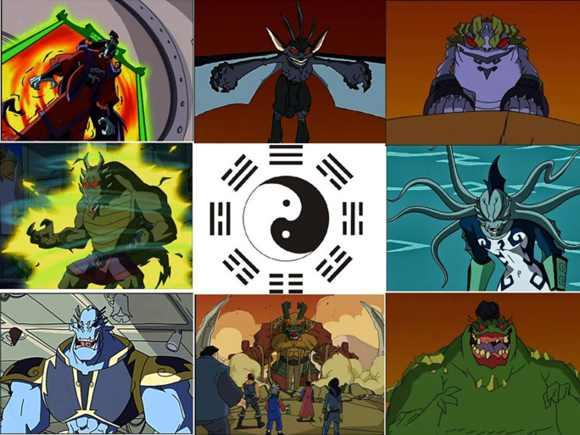成龙历险记八大恶魔，成龙历险记八大恶魔的实力排名