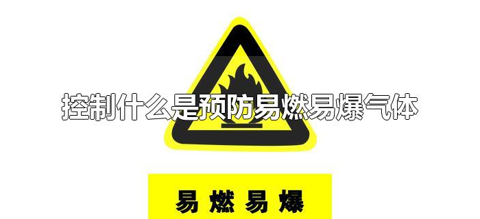 控制什么是预防易燃易爆气体