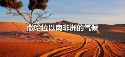 ​撒哈拉以南非洲的气候分布特点（撒哈拉以南非洲的气候以什么为主）