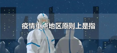 ​疫情重点地区原则上是指（疫情重点地区原则上是指哪些地方）