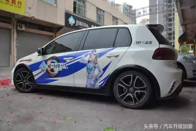 高尔夫6改装大全（拉货也要很拉风的改装）(14)