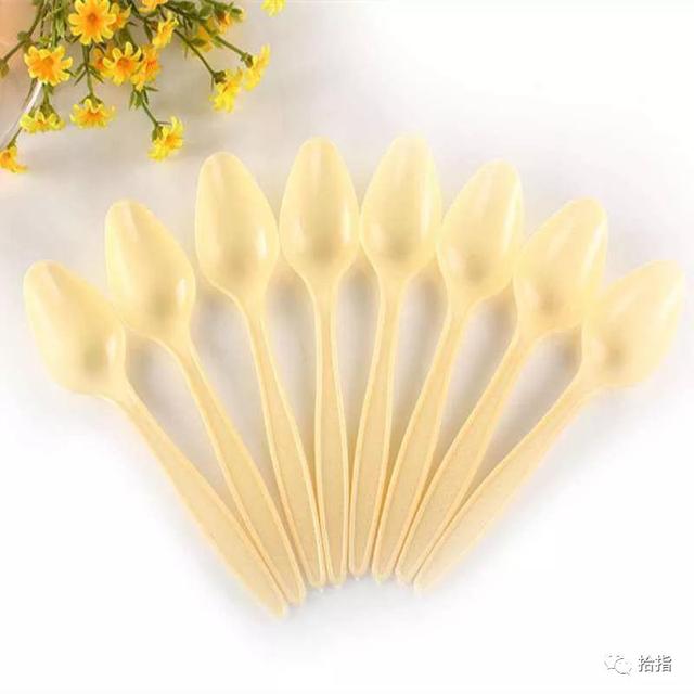 废物制作钟表手工（一次性勺子做出漂亮花卉挂钟）(2)