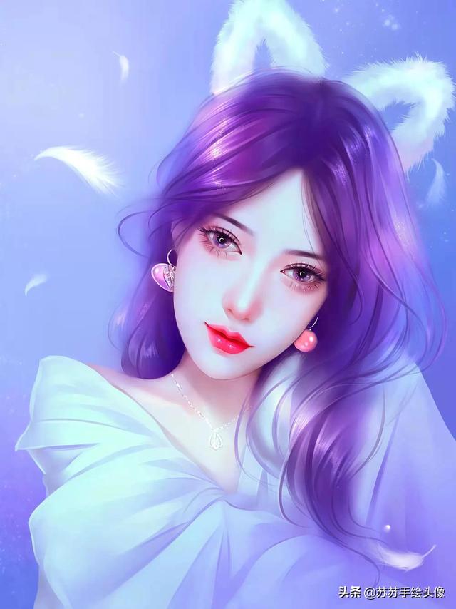 可爱仙气的动漫女头像（仙气飘飘的女生动漫头像）(2)