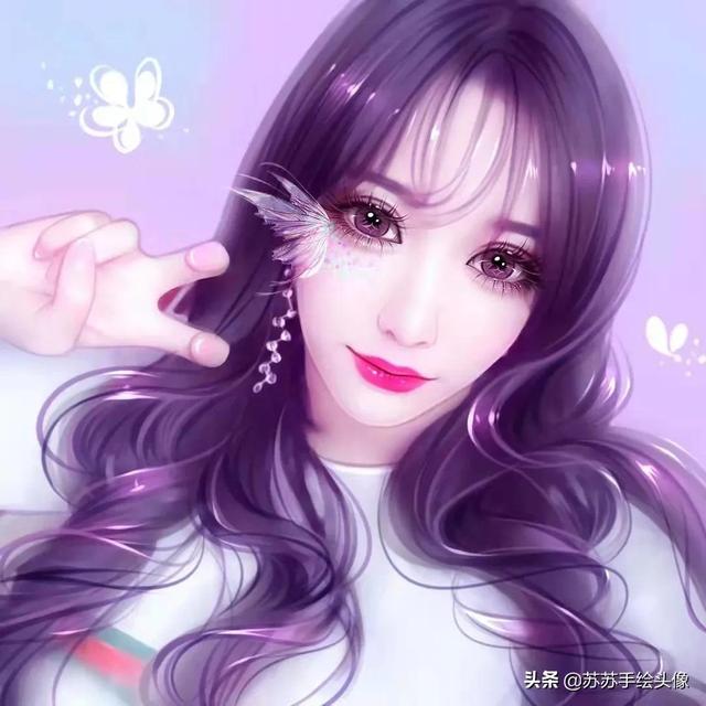 可爱仙气的动漫女头像（仙气飘飘的女生动漫头像）(12)