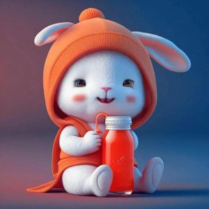 ​可爱呆萌的小兔兔头像（分享一组小兔子头像）