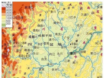 ​四川盆地西部包括哪些城市,四川盆地西南部包括哪些城市