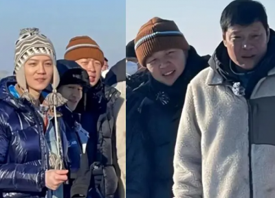 ​鹿晗结婚风波后录《五哈》，颜值回春笑容满面，与陈赫同框像父子