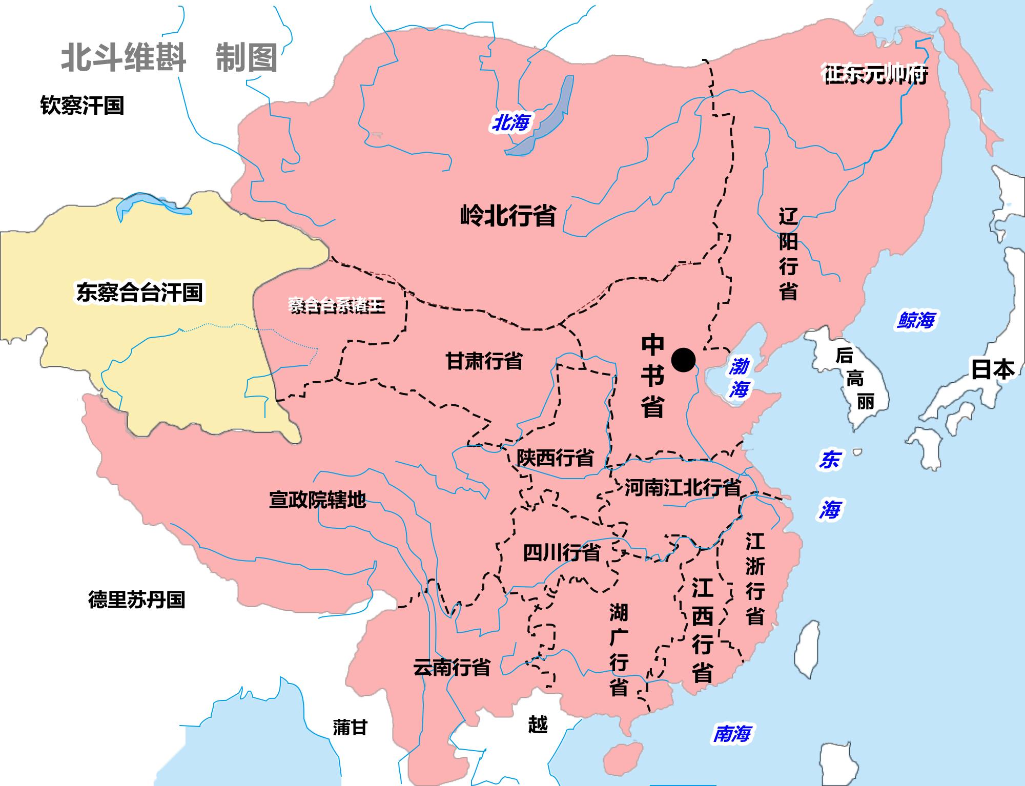 忽必烈简介及生平事迹（历史罕见的四面开战：忽必烈在位35年，发动了10场战争）