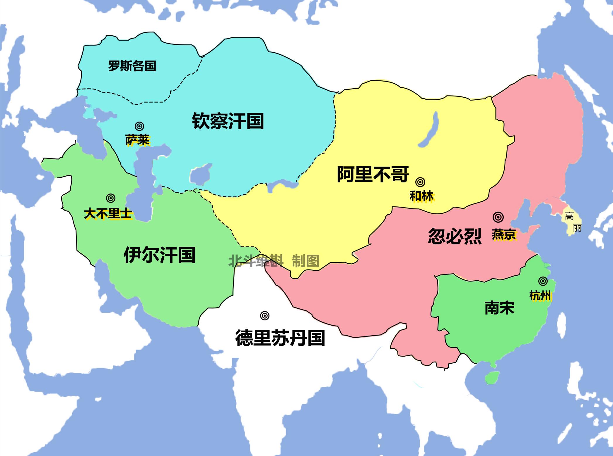 忽必烈简介及生平事迹（历史罕见的四面开战：忽必烈在位35年，发动了10场战争）