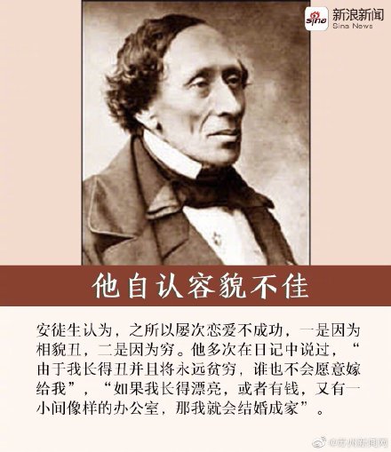 转发了解！你不知道的安徒生