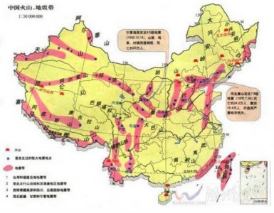 ​中国地震带分布图及名称 专家回应地震前后乌鸦聚集“没有必然联系”