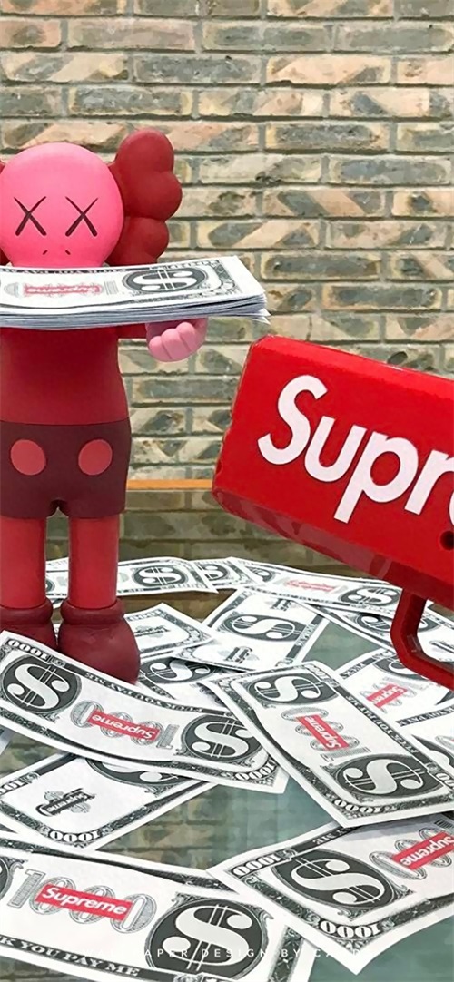 你的专属壁纸：超喜欢的潮牌玩偶KAWS