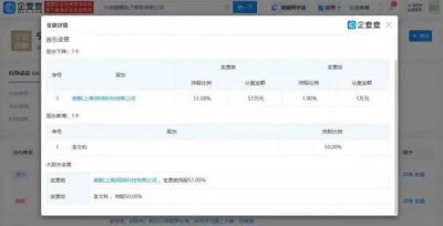 ​美one转让李佳琦公司股权 新增李佳琦母亲为股东