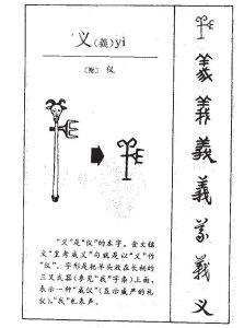 ​义怎么读音是什么读？来历是什么？
