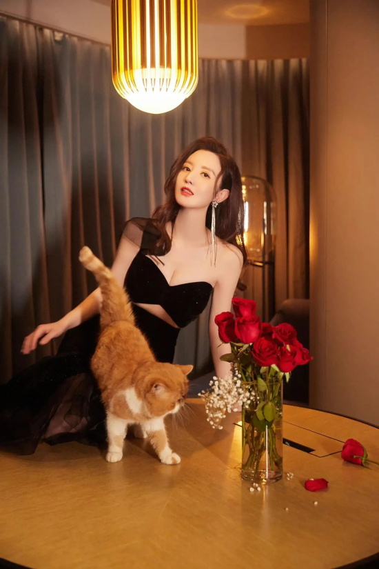 美女明星张萌性感撩人高清写真美图