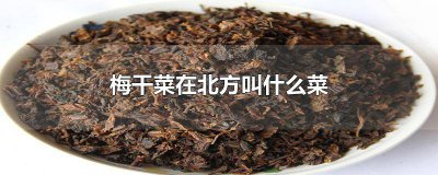 ​梅干菜菜是什么菜 梅干菜到底是什么菜