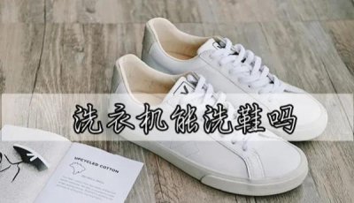 ​洗衣机能不能洗鞋（洗衣机能洗鞋吗）
