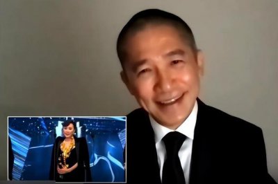 ​梁朝伟获影帝，击败林保怡引质疑，刘嘉玲带“龙虾”上台领奖