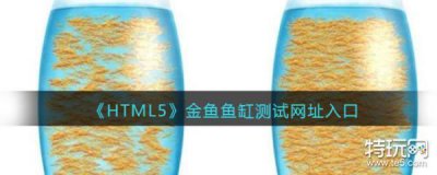 ​《HTML5》金鱼鱼缸测试网址入口