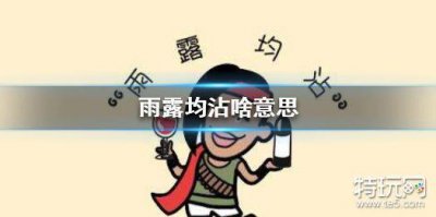 ​雨露均沾啥意思 雨露均沾下一句怎么接