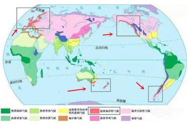 ​地球上最好的气候（温带海洋性气候的特点）