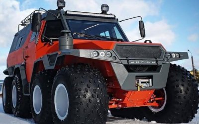 ​世界上最好的全地形车 萨满8×8全地形车(空间宽敞)