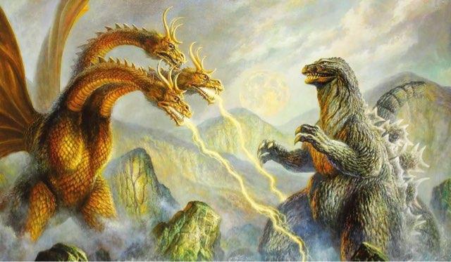 十大哥斯拉怪兽十大排名：凯撒基多拉上榜，第一名实至名归  1