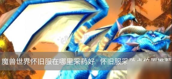 魔兽世界怀旧服在哪里采药好 怀旧服采药点位置推荐
