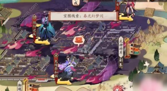 阴阳师春光幻梦间在哪？春光幻梦间宝图线索位置[多图]