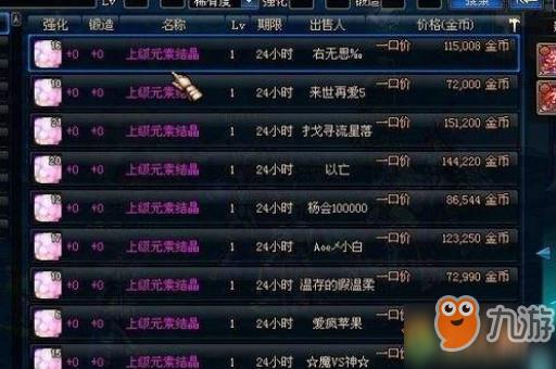 DNF上级元素结晶获取攻略