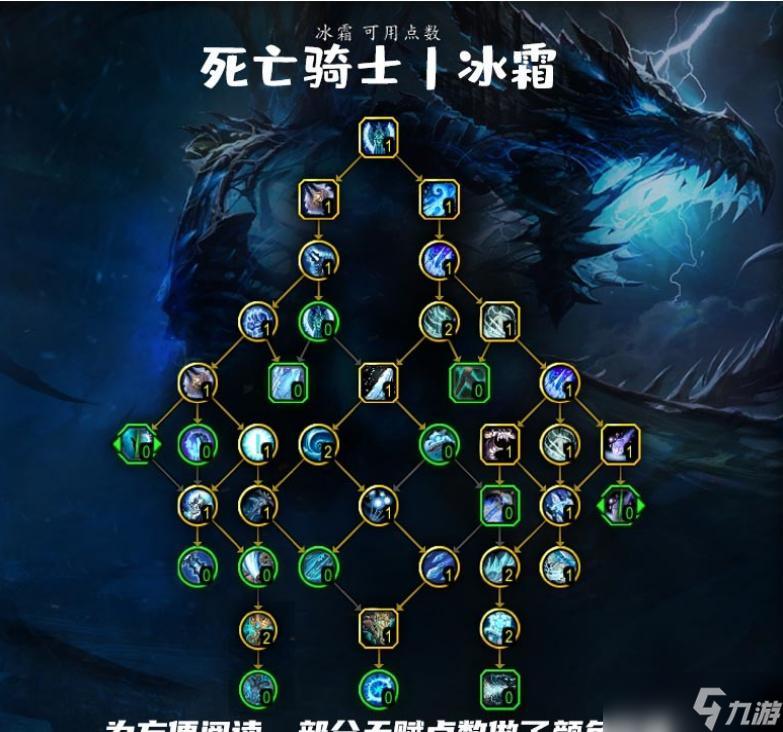 魔兽世界10.0冰霜dk天赋加点推荐