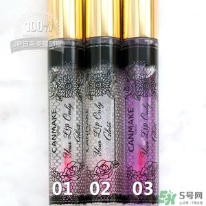 canmake井田变色唇蜜试色 canmake变色唇彩试色图
