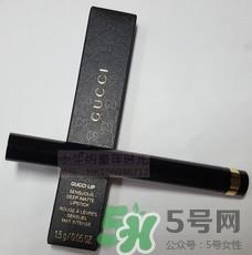 gucci细管口红怎么样?gucci细管口红好用吗?