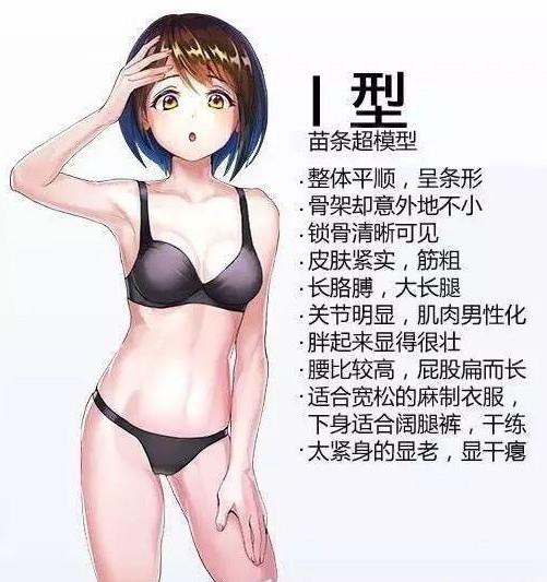 男生喜欢女生什么体型的女生 男生喜欢什么体型的女孩