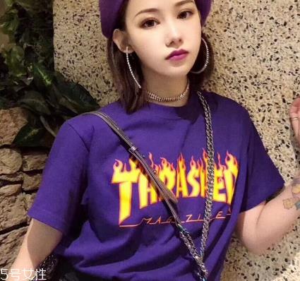 thrasher短袖真假辨别 一眼鉴别真假火焰
