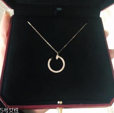 卡地亚钉子项链价格 送女朋友首选