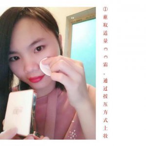 ​分享一组气垫cc使用方法，裸妆效果事半功倍！