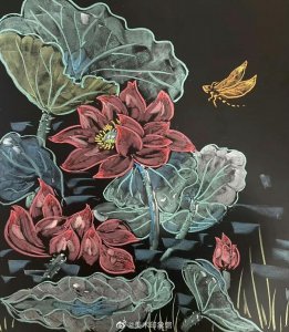 ​粉笔画欣赏