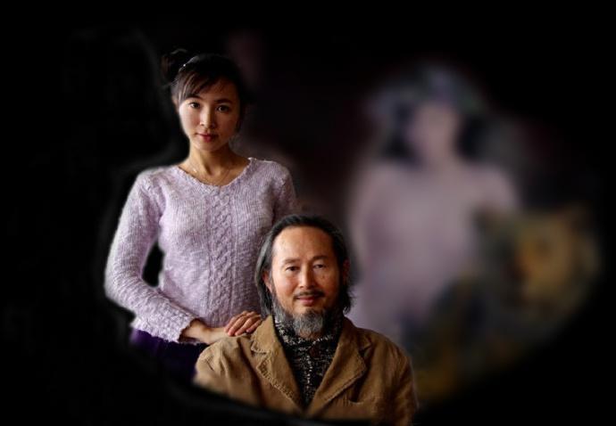 60岁老画家，为22岁女儿画人体，画出作品要卖800万