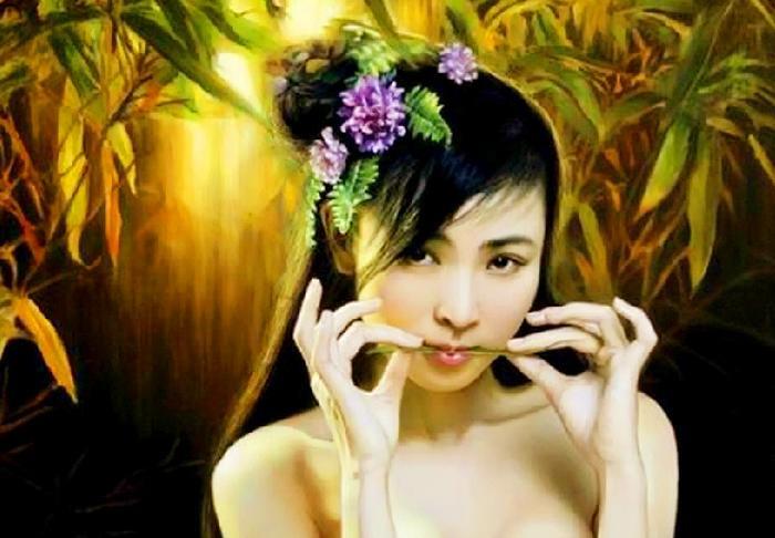 60岁老画家，为22岁女儿画人体，画出作品要卖800万
