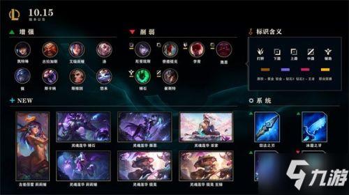 lol7月223日更新维护时间 10.15版本更新维护内容总览