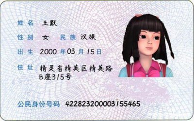 ​叶罗丽身份证曝光，舒颜原来是少数民族，希娜公主依旧神秘！