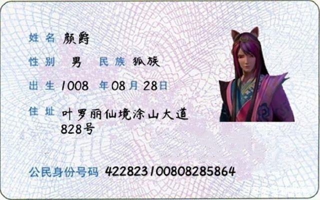 叶罗丽身份证曝光，舒颜原来是少数民族，希娜公主依旧神秘！