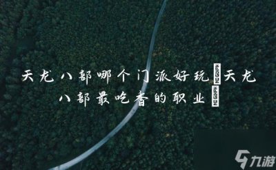 ​天龙八部哪个门派好玩 天龙八部最吃香的职业