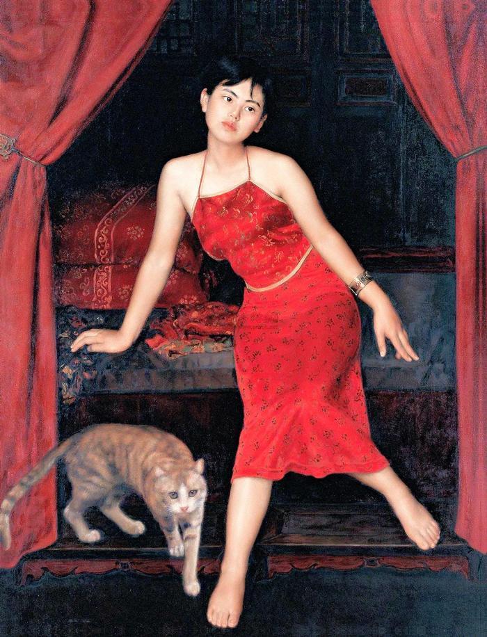他画老婆，3幅画卖了2280万，还不过瘾又画了3幅人体画卖4899万