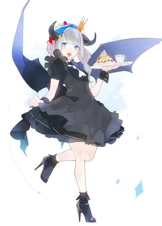 甜美又性感的独特魅力！一组小恶魔系二次元女生头像