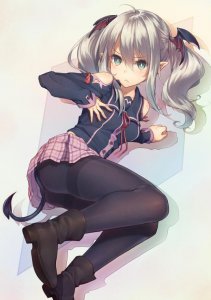 ​甜美又性感的独特魅力！一组小恶魔系二次元女生头像