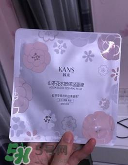 韩束山茶花水嫩保湿面膜怎么样_好用吗