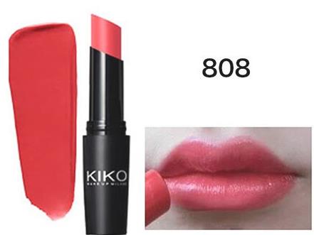 kiko口红8系最火的颜色推荐 kiko口红804试色
