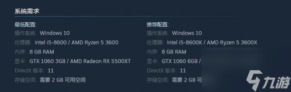 《波斯王子Rogue》配置要求介绍